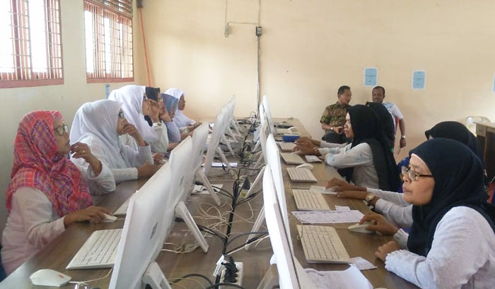Berita Foto Penyuluh THL Tes Online Serentak ASN-P3K 20 Provinsi